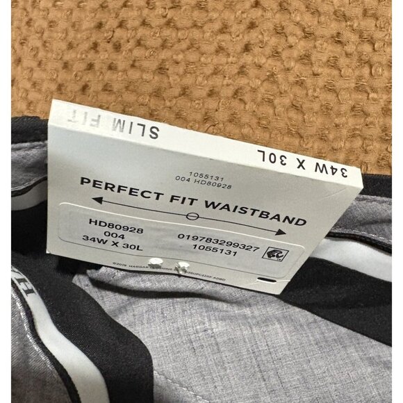 Haggar H26 Flex Series Dress Pants Mens 34x30 Slim Fit Stretch Charcoal - Picture 3 of 7